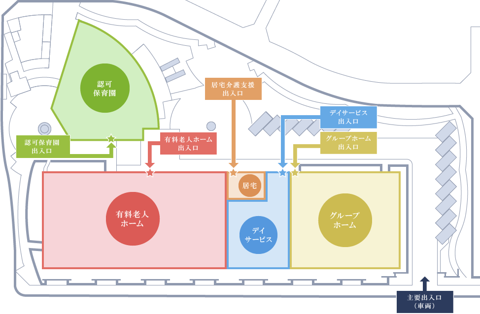 現地案内図